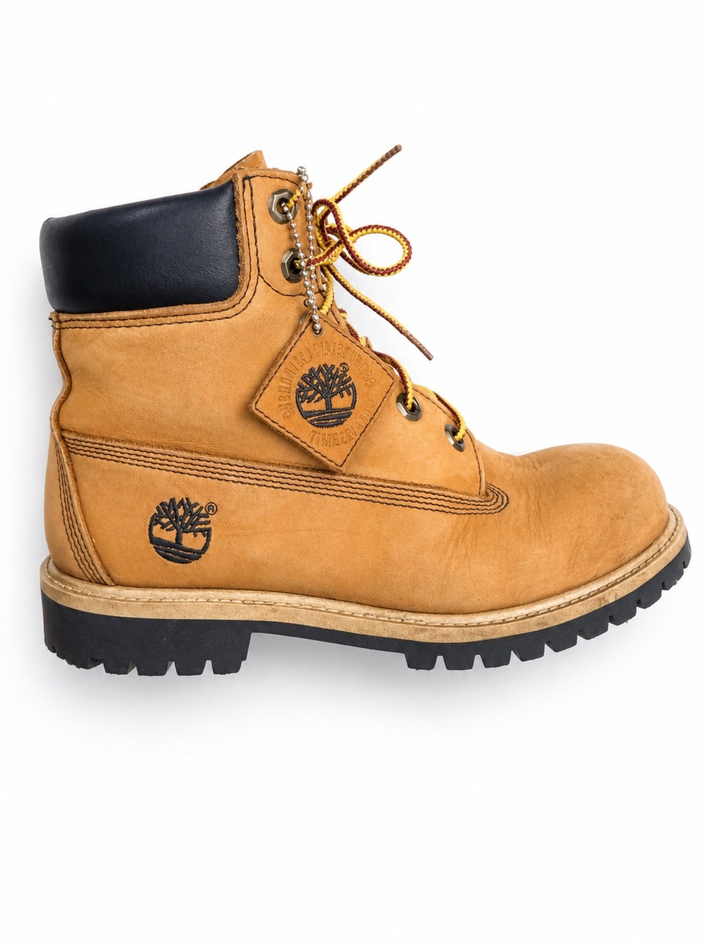 Timberland Classic Wheat Nubuck Lace Up Work Boots Utility Streetwear Tan 6
